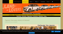 Desktop Screenshot of landlovers.pl