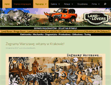 Tablet Screenshot of landlovers.pl